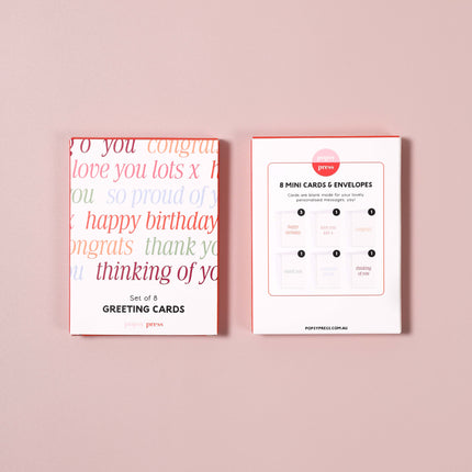 Mixed Occasion Mini Card Boxed Set