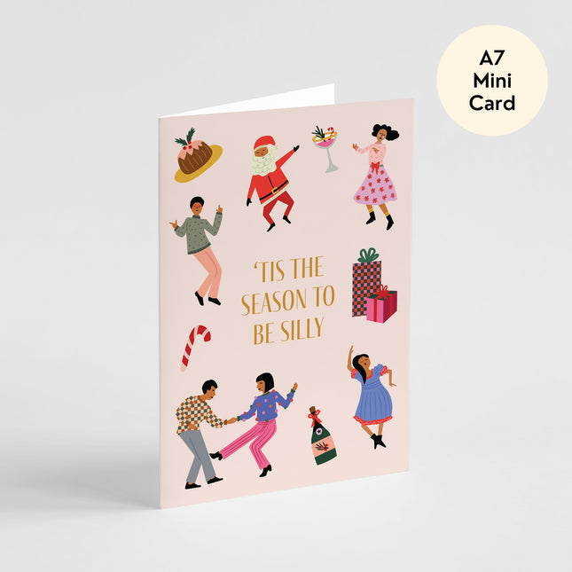 Silly Season Christmas Card - Mini Card