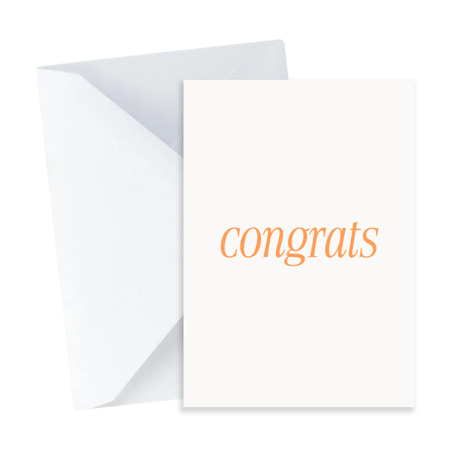Congrats Card - Mini Card