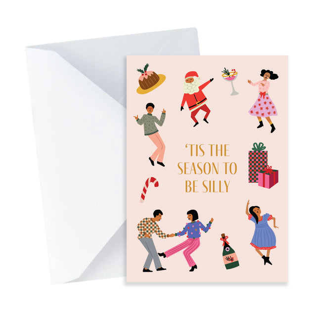 Silly Season Christmas Card - Mini Card