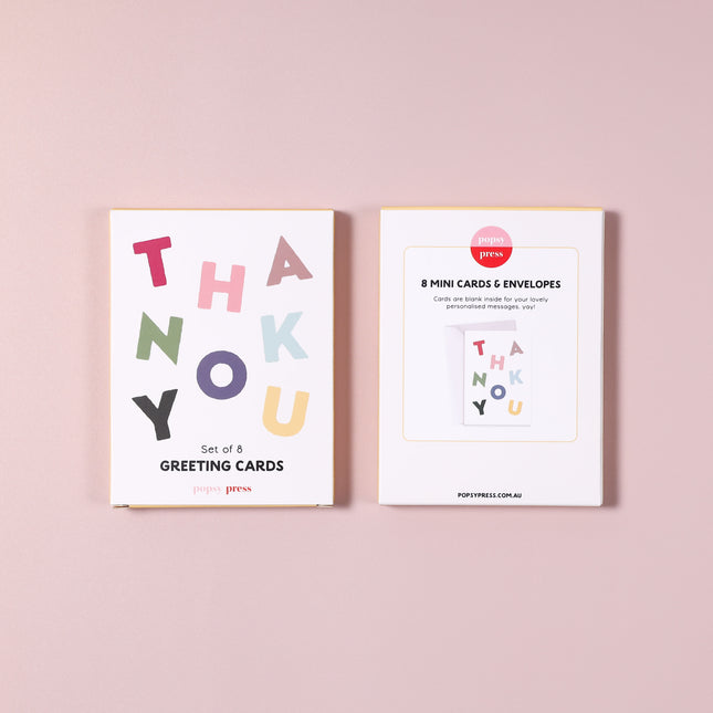 Thank You Mini Card Boxed Set