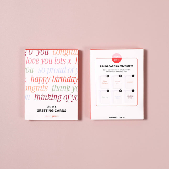 Mixed Occasion Mini Card Boxed Set