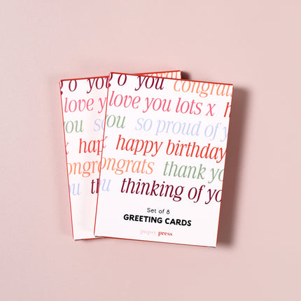 Mixed Occasion Mini Card Boxed Set