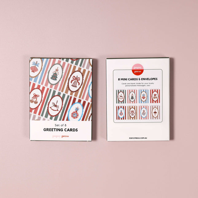 Christmas Baubles Mini Card Boxed Set