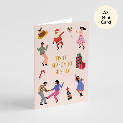 Silly Season Christmas Card - Mini Card