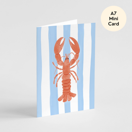 Lobster Card - Mini Card