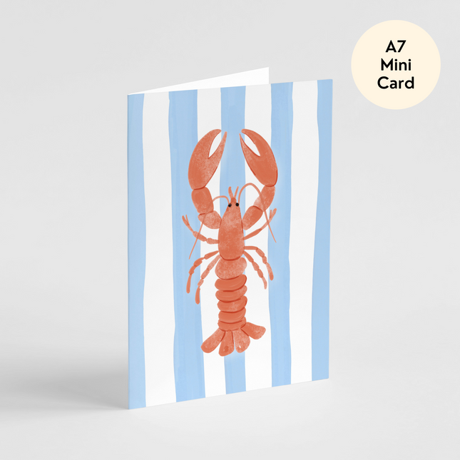 Lobster Card - Mini Card