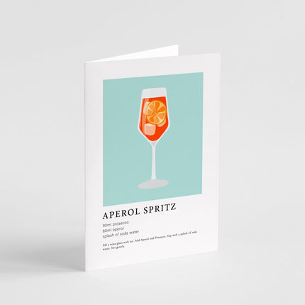 Aperol Spritz Cocktail Card