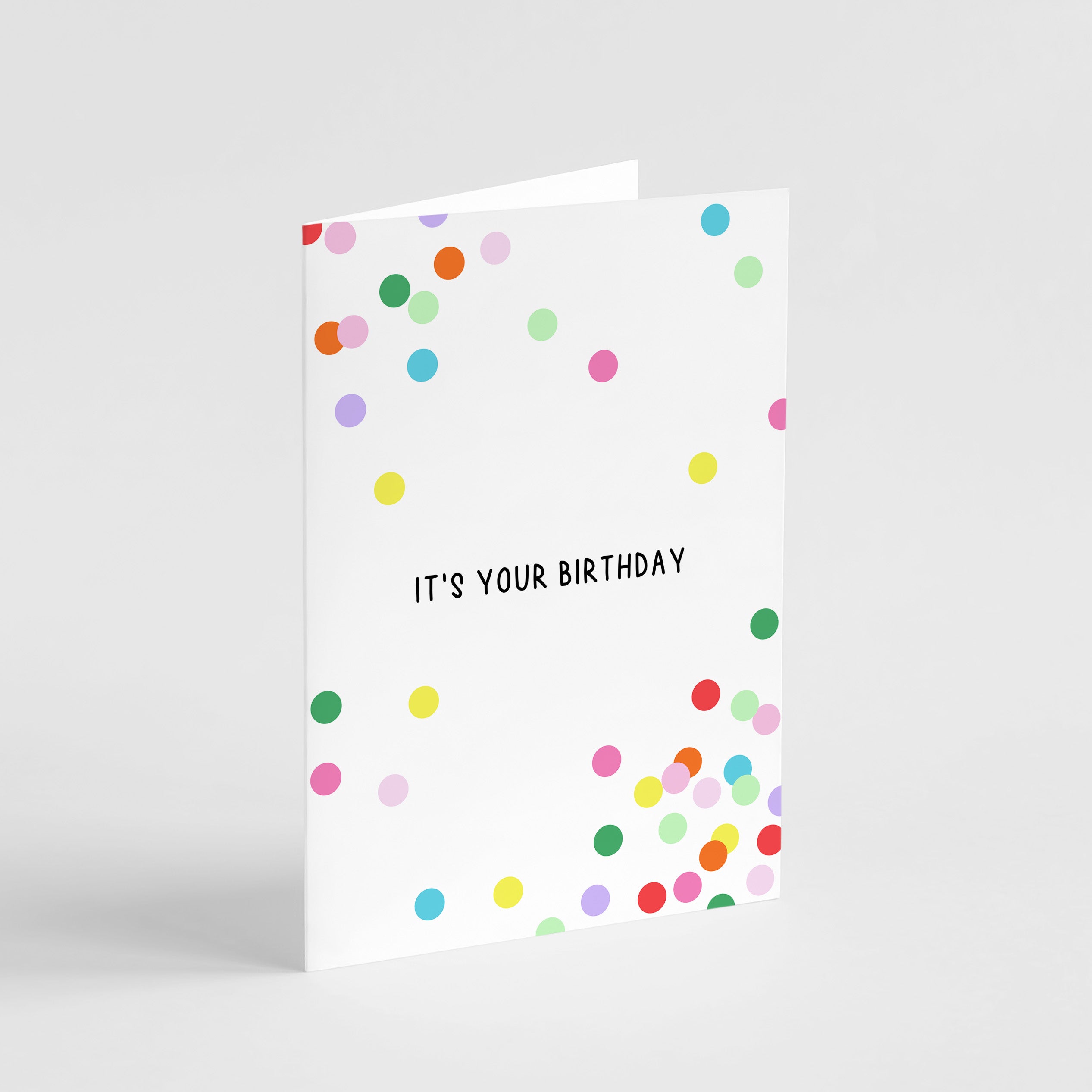 Confetti Birthday Card