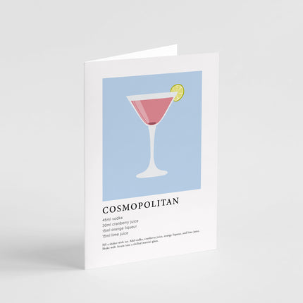 Cosmopolitan Cocktail Card