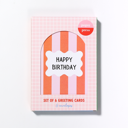 Stripy Birthday Boxed Set