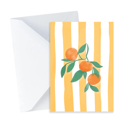 Orange Branch Card - Mini Card