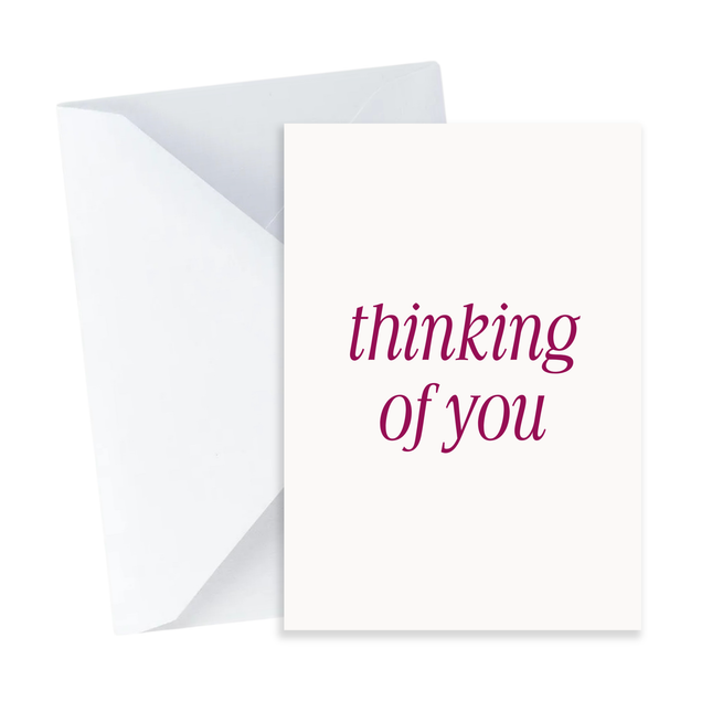 Thinking of You Card - Mini Card