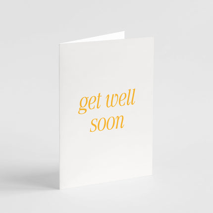 Get Well Soon Card