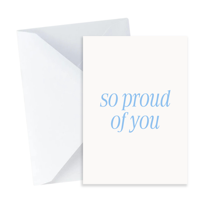 So Proud of You - Mini Card