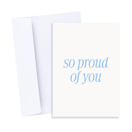 So Proud of You Card