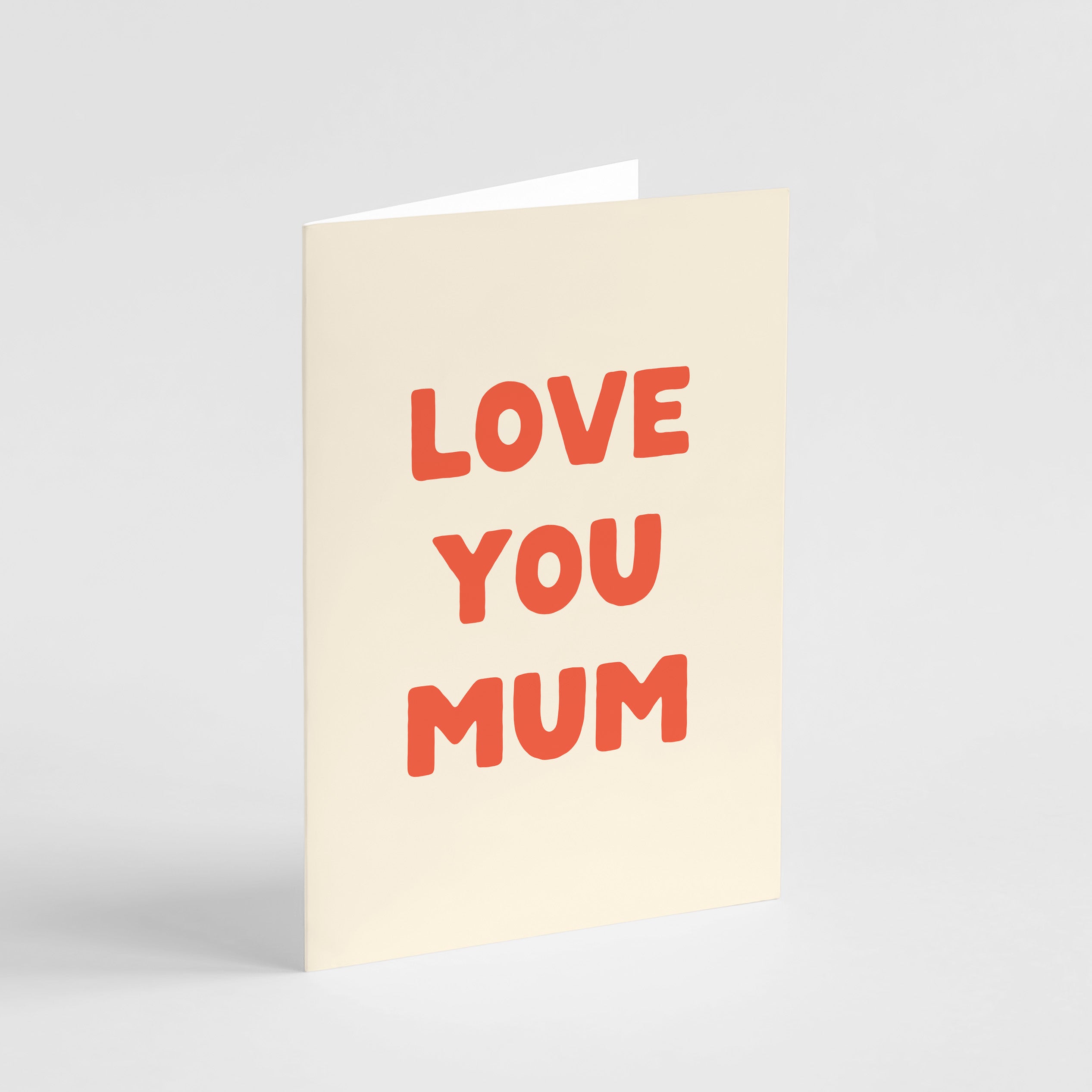 Love You Mum Mother's Day Card