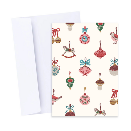 Christmas Ornament Pattern Card