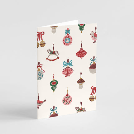 Christmas Ornament Pattern Card