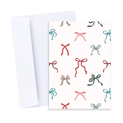 Christmas Bows Card