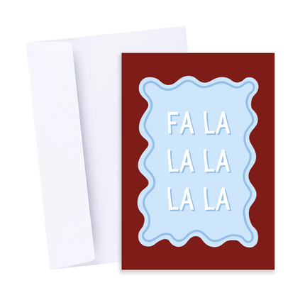 Fa La La Card