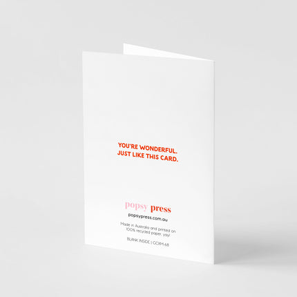 Christmas Baubles Pattern Card