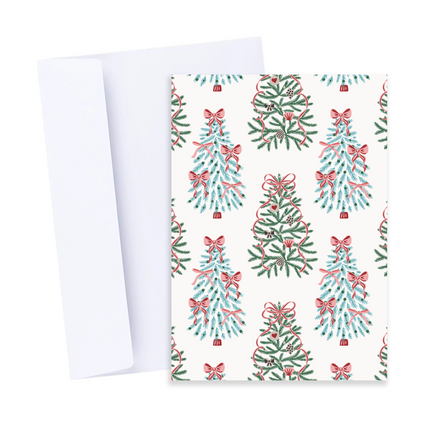 Vintage Christmas Tree Card