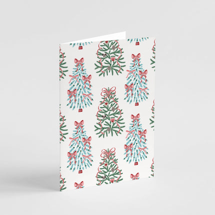 Vintage Christmas Tree Card