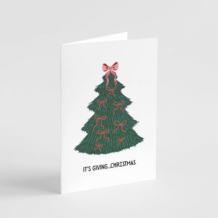 It’s Giving Christmas Card