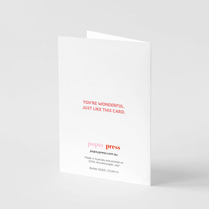 Pastel Bauble Merry Christmas Card