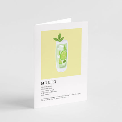 Mojito Cocktail Card