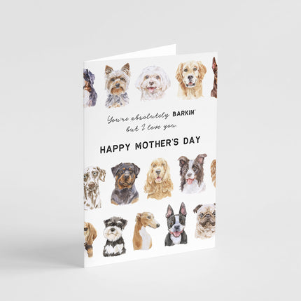 Barkin' Mother's Day Card