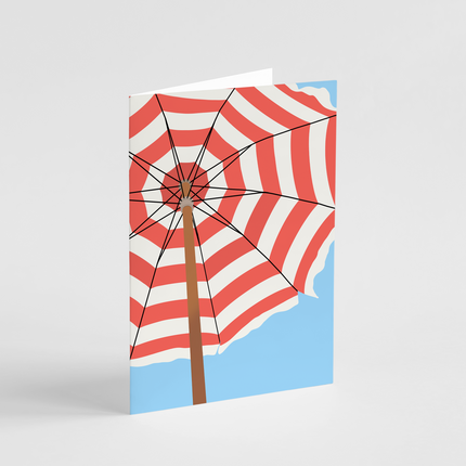Beach Umbrella Card