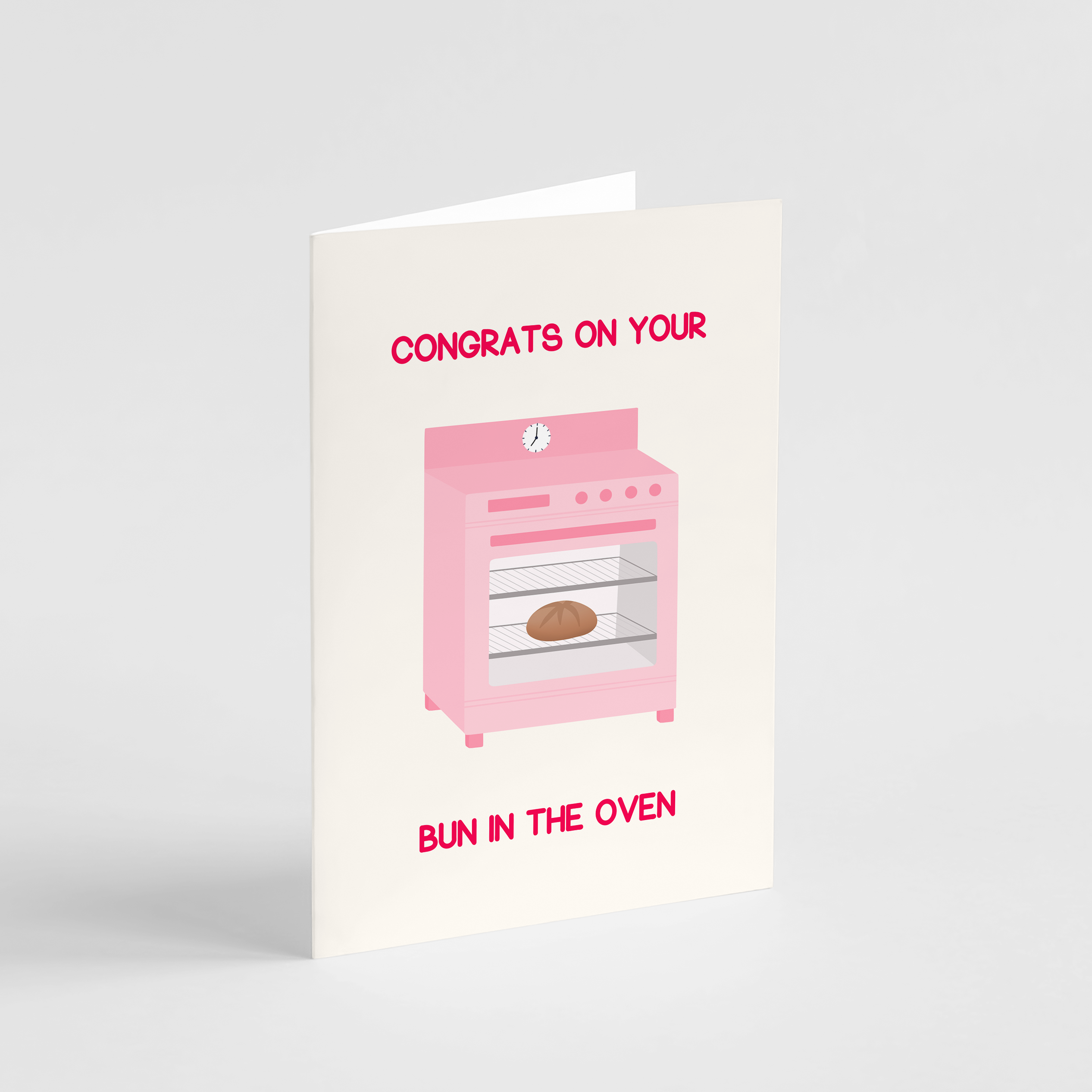 Bun in the Oven Card