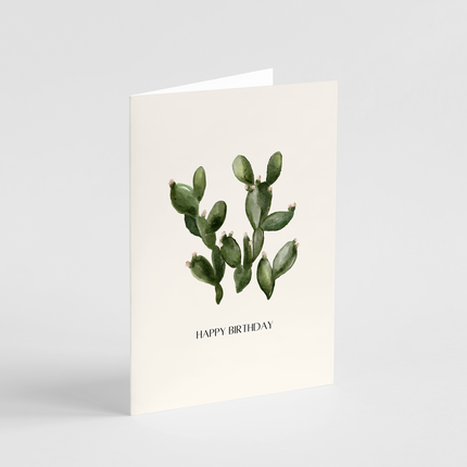 Cactus Birthday Card