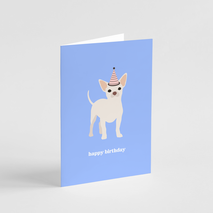 Chihuahua Birthday Card