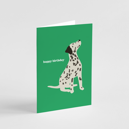 Dalmatian Birthday Card