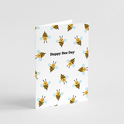 Happy Bee Day Card