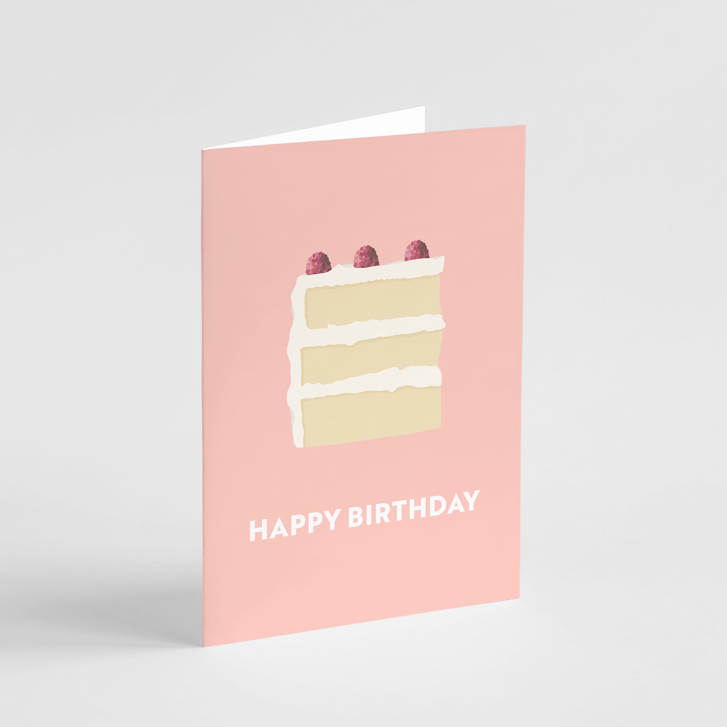 Happy Birthday Cake Card