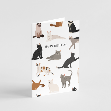 Cat Birthday Card