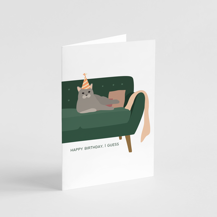 Happy Birthday, I Guess Card