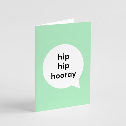 Hip Hip Hooray Card