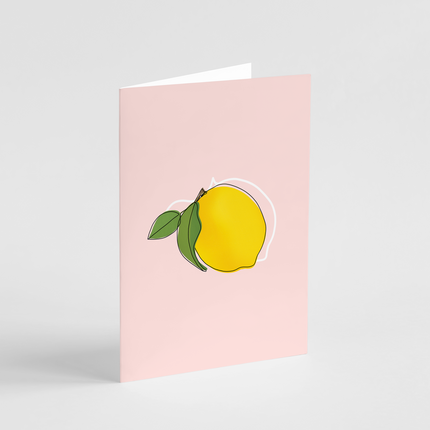 Lemon Card