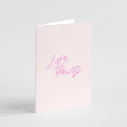 Let's Party Card