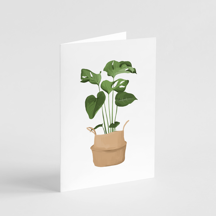 Monstera Card