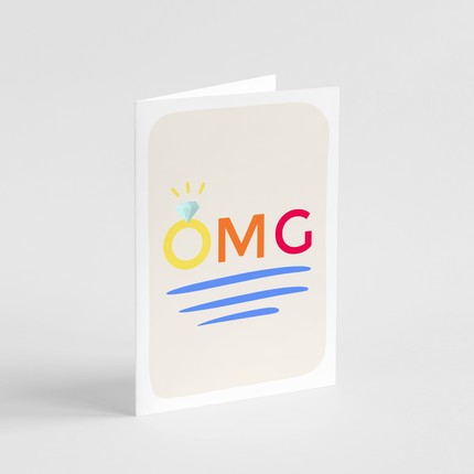 OMG Engagement Card