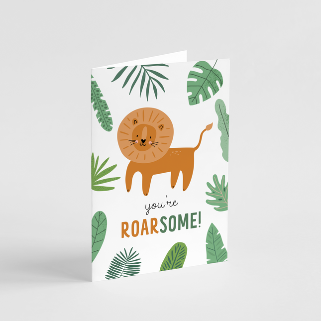 You're ROARsome Card