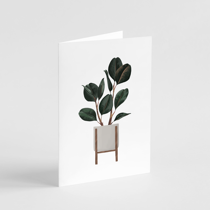 Rubber Tree Card