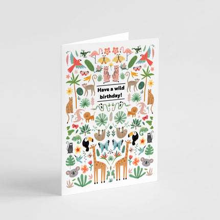 Have a Wild Birthday Card